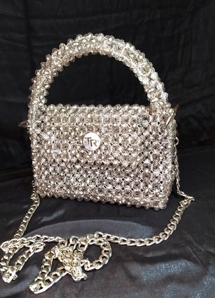 Handmade Bag of beads "Elegance"1 photo