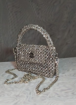 Handmade Bag of beads "Elegance"2 photo