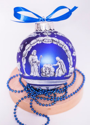 Nativity Scene Christmas Ornament - Personalized Christmas Gift