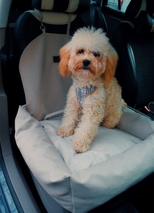 Dog Car Seat "Cappuccino"