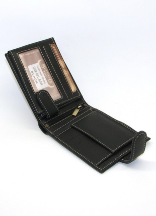 Men's wallet DNK Leather DNK-02L-BAW BLACK8 photo