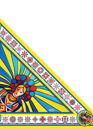 Designer   Bandana scarf "Ukrainian names,, ,  from the designer Art Sana4 photo