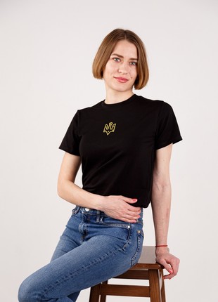 Basic t-shirt with "The trident of Yaroslav the Wise" embroidery6 photo