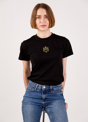 Basic t-shirt with "The trident of Yaroslav the Wise" embroidery8 photo