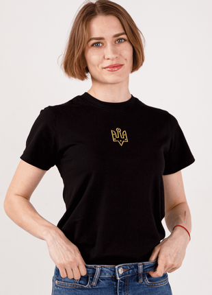 Basic t-shirt with "The trident of Yaroslav the Wise" embroidery3 photo