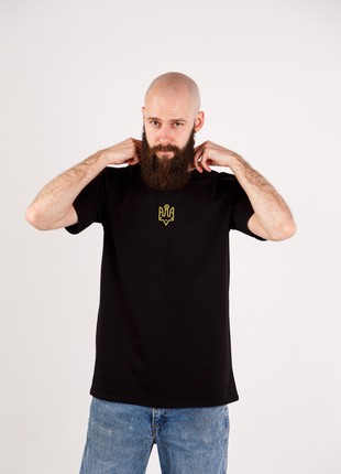 Basic t-shirt with "The trident of Yaroslav the Wise" embroidery5 photo