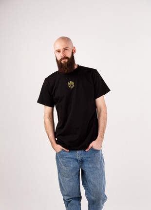 Basic t-shirt with "The trident of Yaroslav the Wise" embroidery6 photo