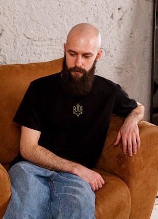 Basic t-shirt with "The trident of Yaroslav the Wise" embroidery9 photo