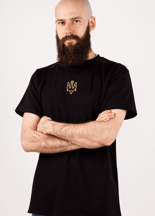 Basic t-shirt with "The trident of Yaroslav the Wise" embroidery3 photo