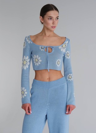 Knitted top "Daisy"