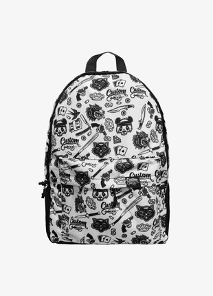 Backpack Duo 2.0 Trash WhiteCustom Wear