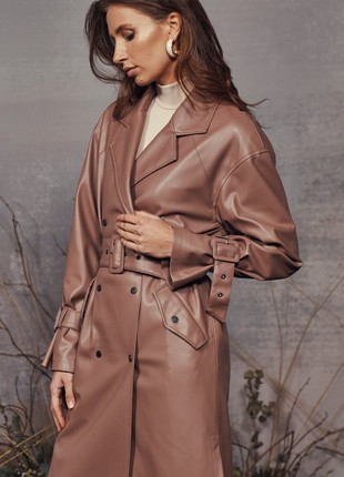 LEATHER CLASSIC TRENCH GEPUR4 photo