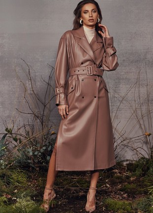 LEATHER CLASSIC TRENCH GEPUR2 photo
