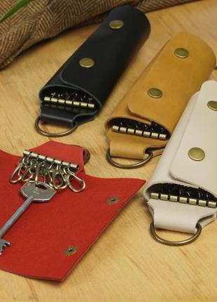 Keychain holder, leather pouch2 photo