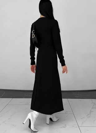Mystic dress in black color5 photo