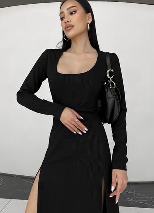 Mystic dress in black color6 photo