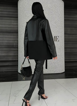 Global lined jacket in black3 photo