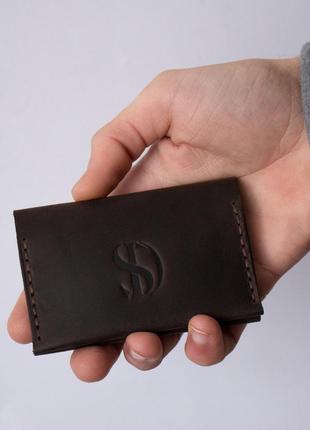 Cardholder two ways, brown