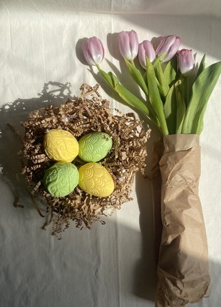 “Easter Eggs” soy candles set6 photo