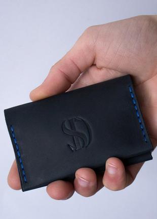 Cardholder two ways, dark blue