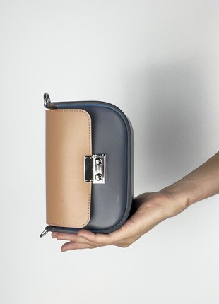Leather Handbag for Woman, Crossbody Bag, Leather Purse, Shoulder Bag,  Lamponi Saddle One XS4 photo