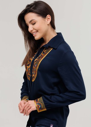 Women's embroidered blouse "Zagrava"4 photo