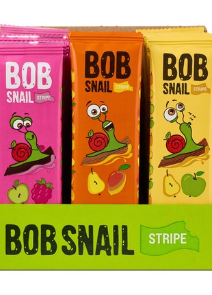Set of 30 Fruit Stripes Bob Snail