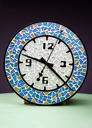 Creativity kit glass mosaic set Mosaaro Round clock  300mm MA40012 photo