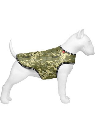 WAUDOG Clothes dog coat "Military" design, size XL