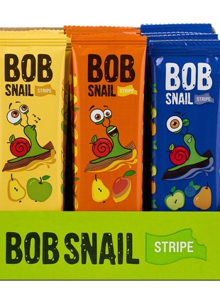 Set of fruit 30 stripes Bob Snail