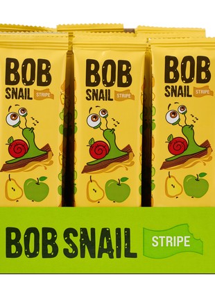 Mono set of 30 Fruit Stripes Bob Snail Apple-Pear