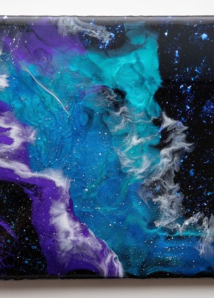 Space art, wall decor, modern abstract painting