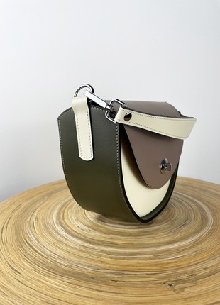 Leather Bag For Woman, Crossbody Bag, Premium handbag, Lamponi Moon One