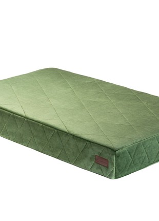 Orthopedic mattress Harley and Cho Oliver Velur Green  L (110x70x15 cm) 31031704 photo