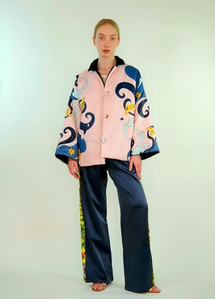 Reversible jacket "Girl with hair" Y E V A3 photo