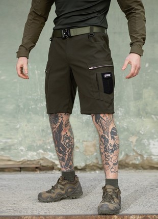 BEZET TACTICAL CARGO SHORTS ECHELON KHAKI 7262