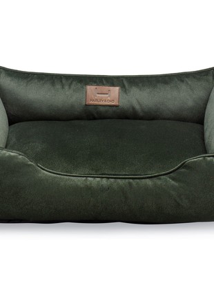 Pet bed Harley and Cho Dreamer Velur Green M (70x50 cm) 31027473 photo