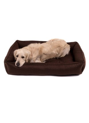 Sofa Dog bed with extra support Harley and Cho Brown XXL (120x80 cm) 3100619