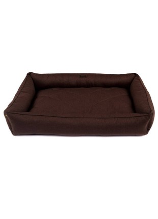 Sofa Dog bed with extra support Harley and Cho Brown XL (110x70 cm) 3100618