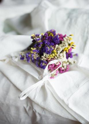 Linen bedding set "milk"3 photo