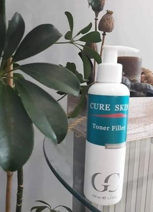 Soft gel toner filler for face skin care moisturizing cure skin toner filler 200m