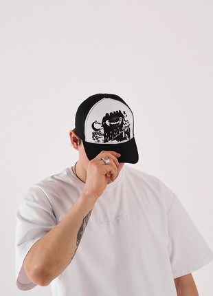OGONPUSHKA Smile tracker cap black