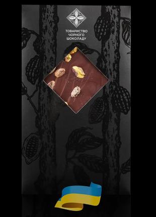 Dark chocolate with salted pistachio2 photo