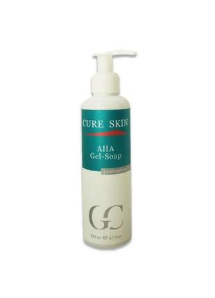Gel-soap for deep and delicate cleansing of the skin of the face anti-inflammatory with AHA acids from Cure Skin, 200 ml1 photo