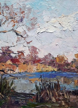 Oil painting Sunny day Serdyuk Boris Petrovich nSerb828