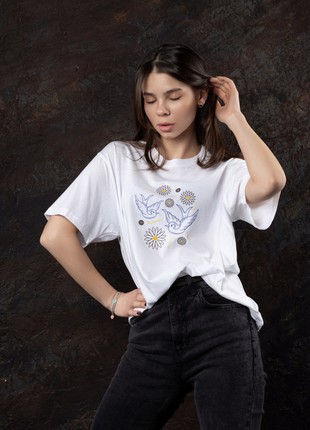 Cotton T-shirt with a patriotic print4 photo