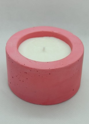 Eco candle barberry aroma, Ukraine, hand made, 8 hours of pleasure