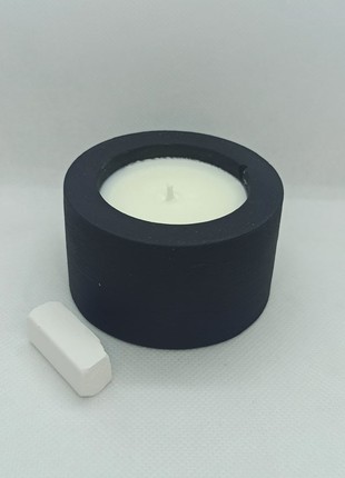 Eco candle with lime aroma, Ukraine, hand made, 8 hours of pleasure6 photo