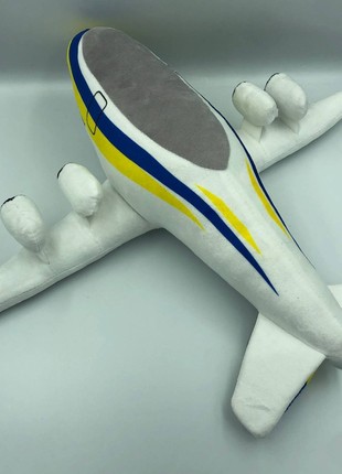 Plane Antonov 124 “Be brave like Ukraine” is an exclusive soft plush toy. 17" (45 cm)5 photo