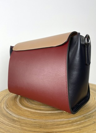 Premium Leather Women’s Bag, Exclusive crossbody, Limited edition handbag, Luxury purse, Lamponi Tilde3 photo